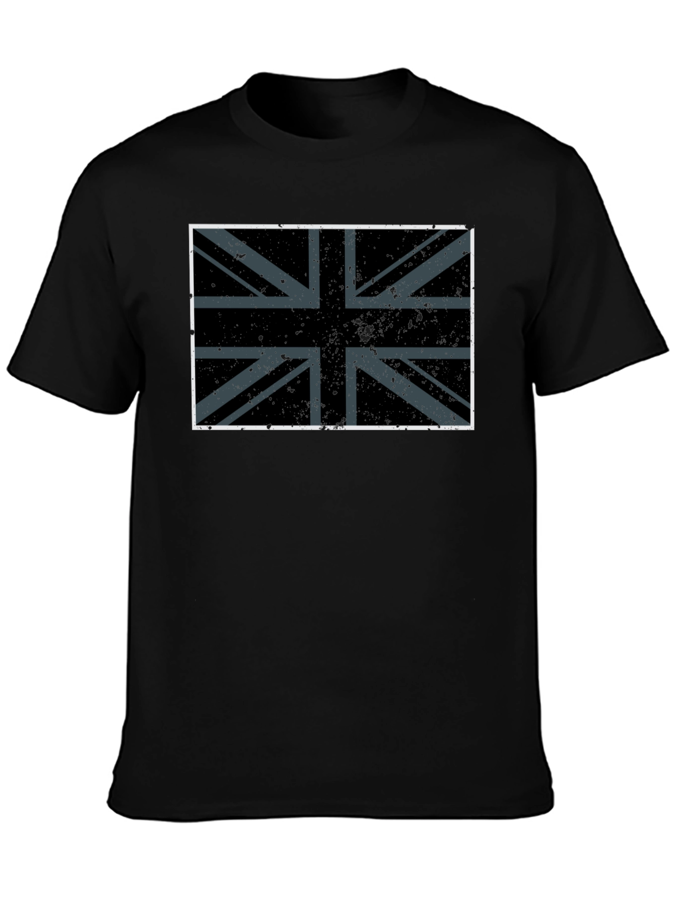Union Jack Graphic Tee - Black T-Shirt