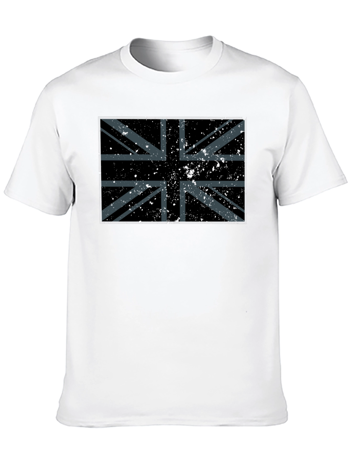Union Jack Graphic Tee - Black T-Shirt