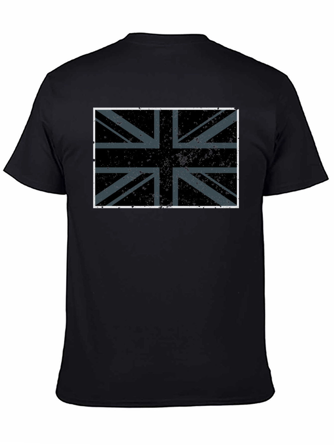 Union Jack Graphic Tee - Black T-Shirt