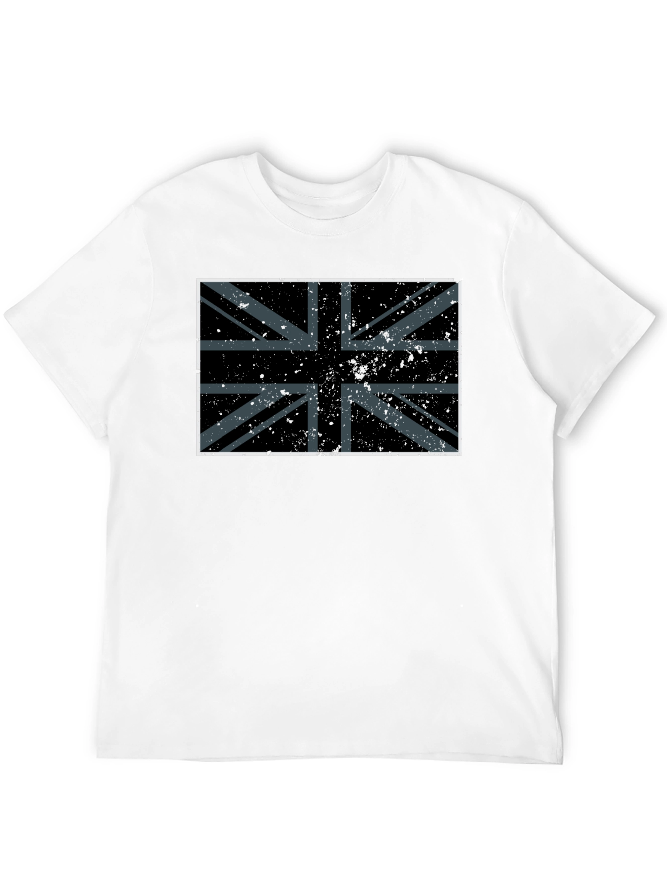 Union Jack Graphic Tee - Black T-Shirt
