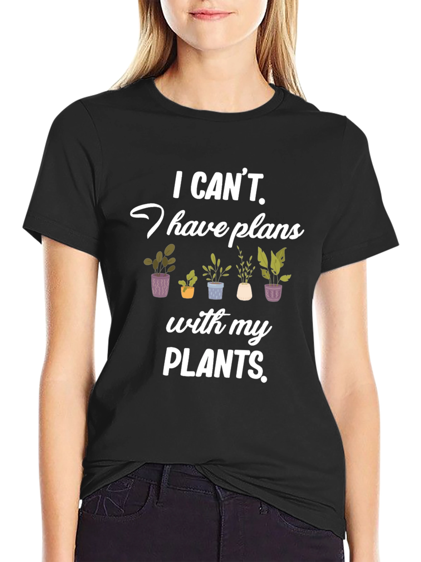Plant Lover T-Shirt: I Have Plans with My Plants!