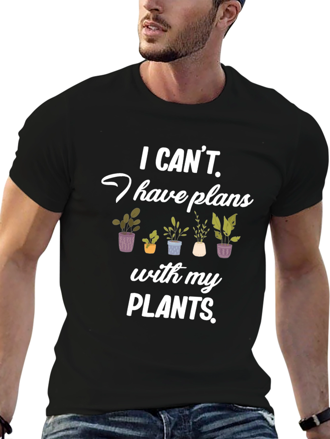 Plant Lover T-Shirt: I Have Plans with My Plants!