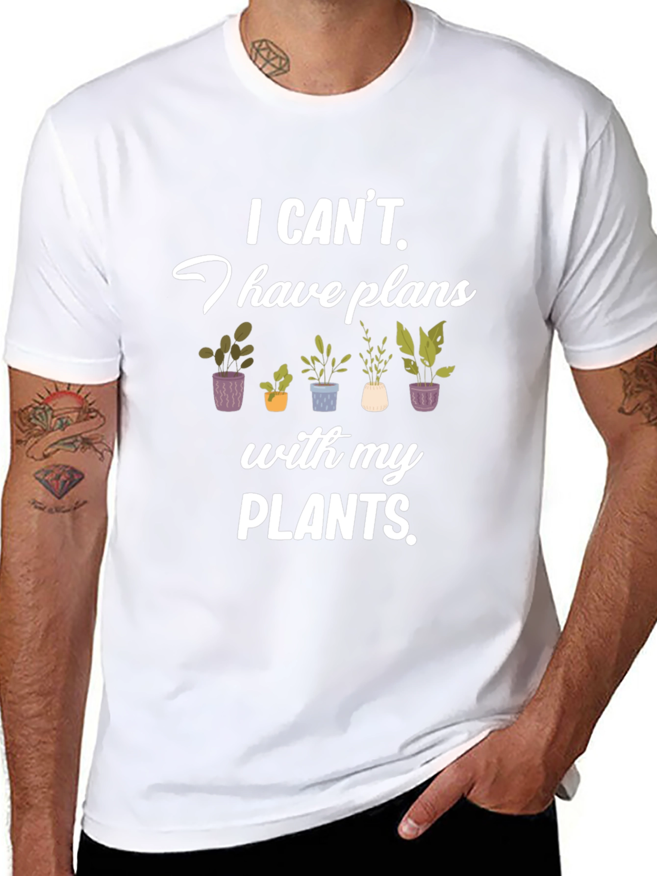 Plant Lover T-Shirt: I Have Plans with My Plants!