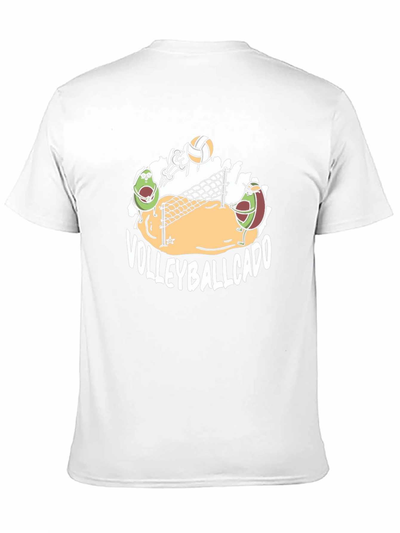 Volleyballcado T-Shirt - Avocado Volleyball Tee