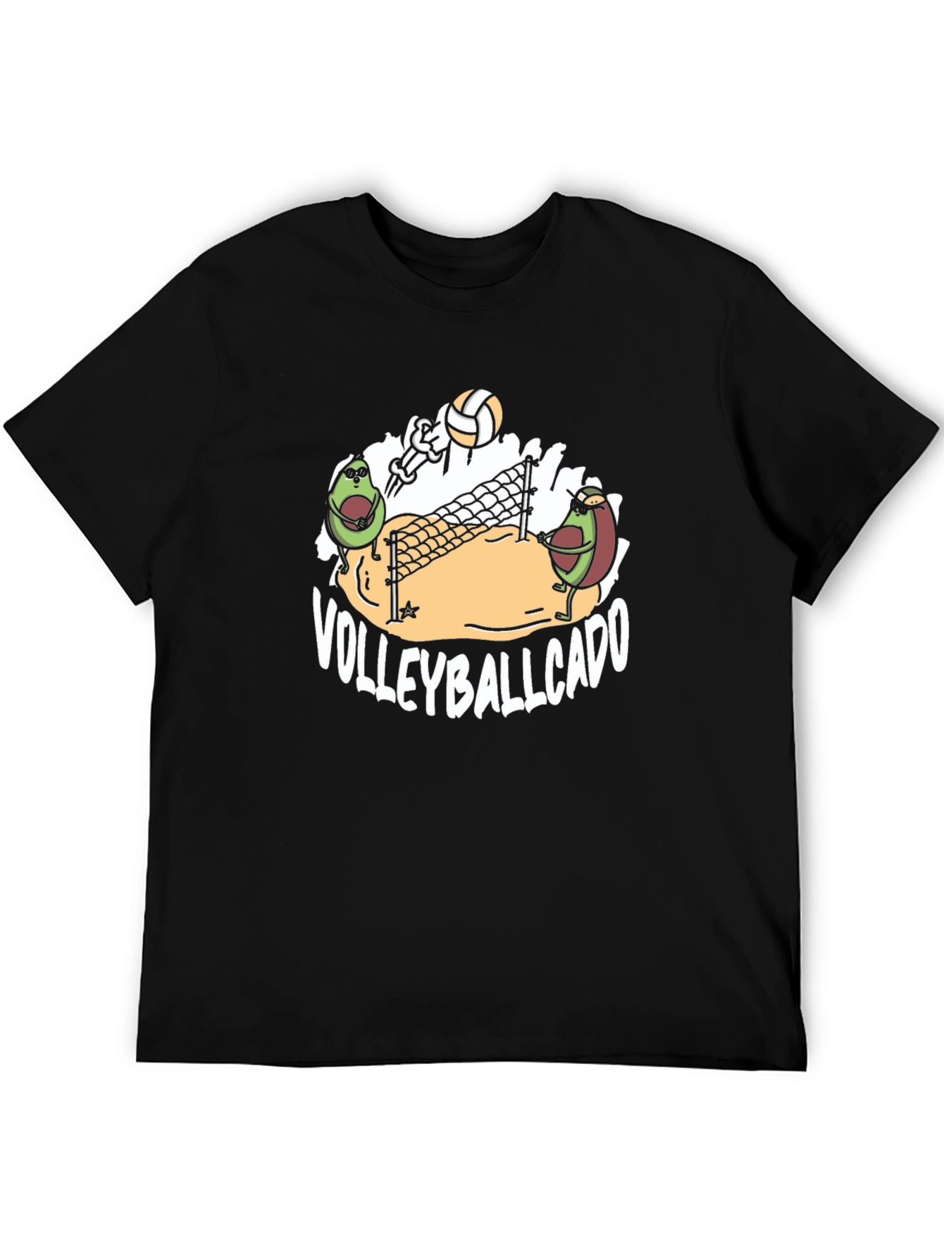 Volleyballcado T-Shirt - Avocado Volleyball Tee
