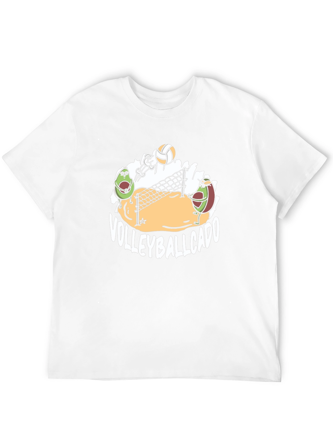 Volleyballcado T-Shirt - Avocado Volleyball Tee