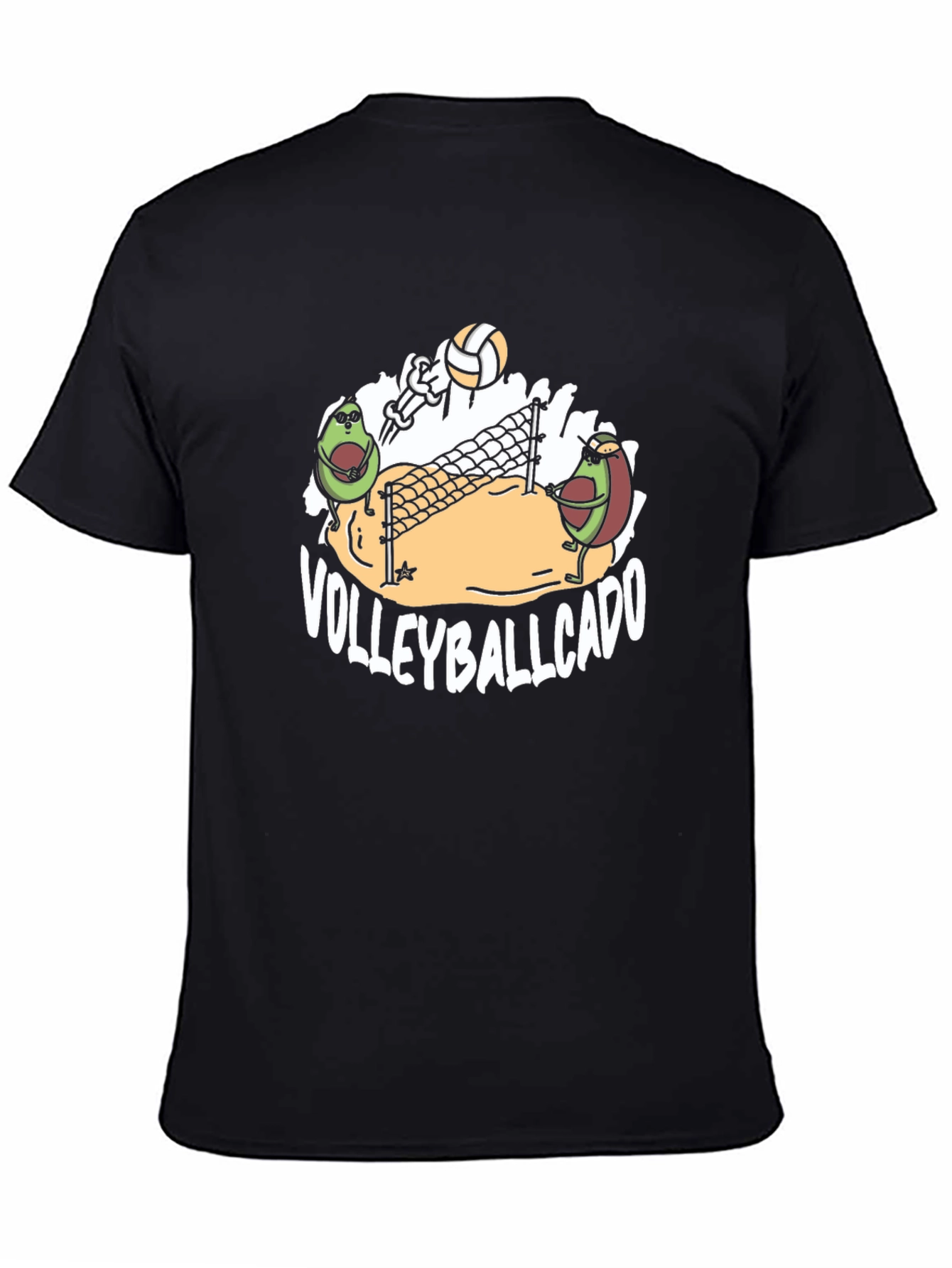 Volleyballcado T-Shirt - Avocado Volleyball Tee