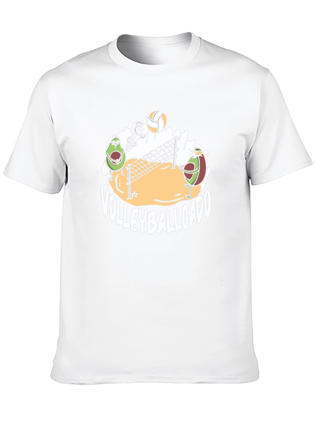 Volleyballcado T-Shirt - Avocado Volleyball Tee