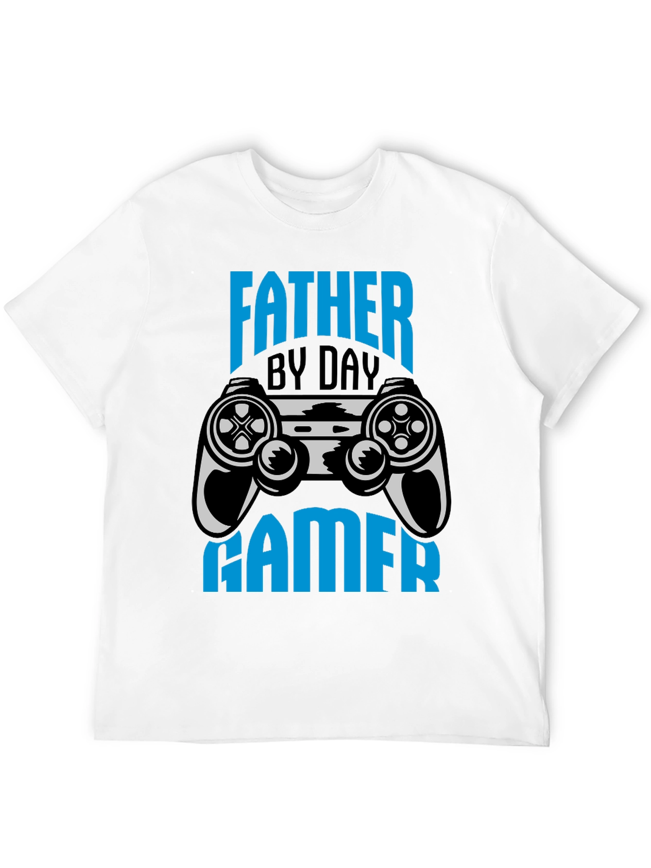 Father By Day Gamer Black T-Shirt