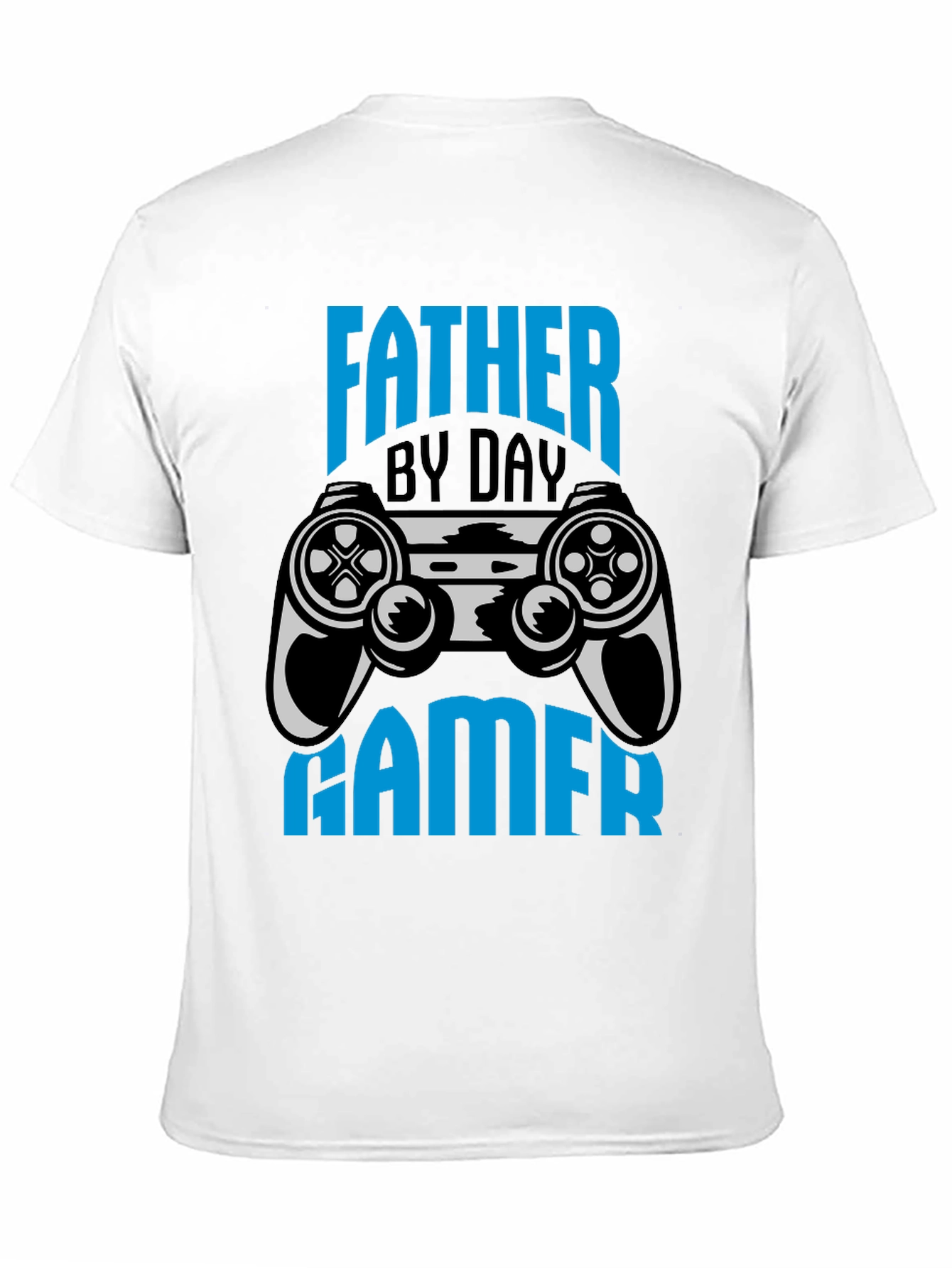 Father By Day Gamer Black T-Shirt