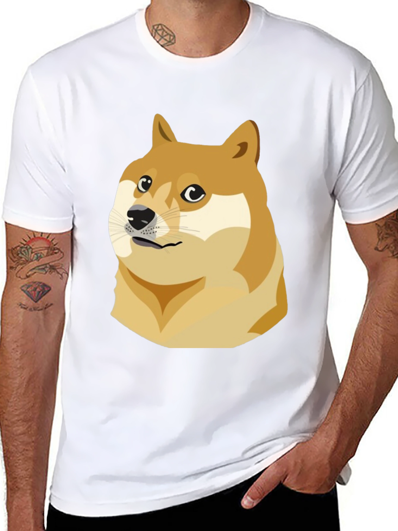 Doge Meme T-Shirt - Funny Internet Culture Tee