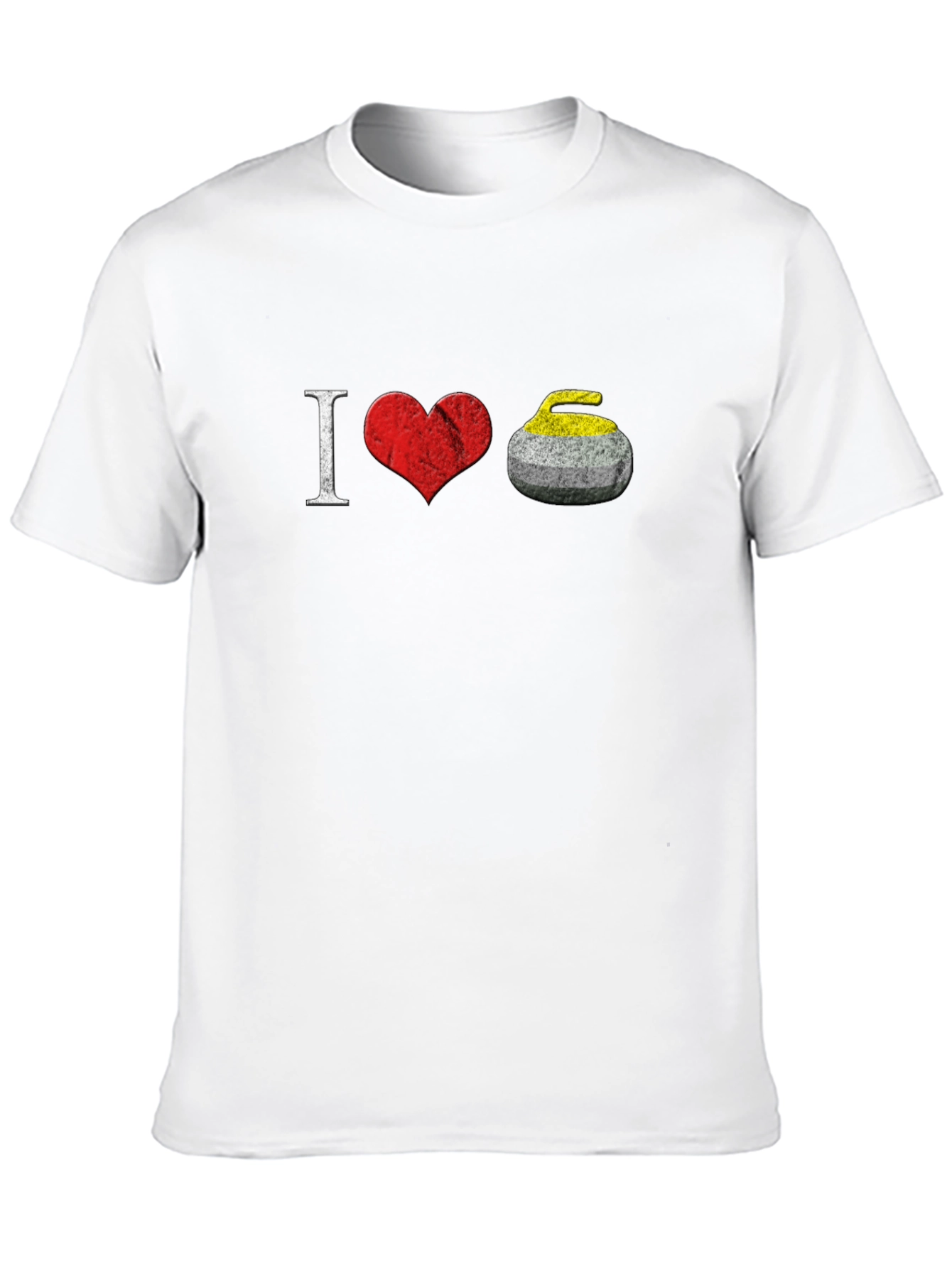 I Love Curling T-Shirt