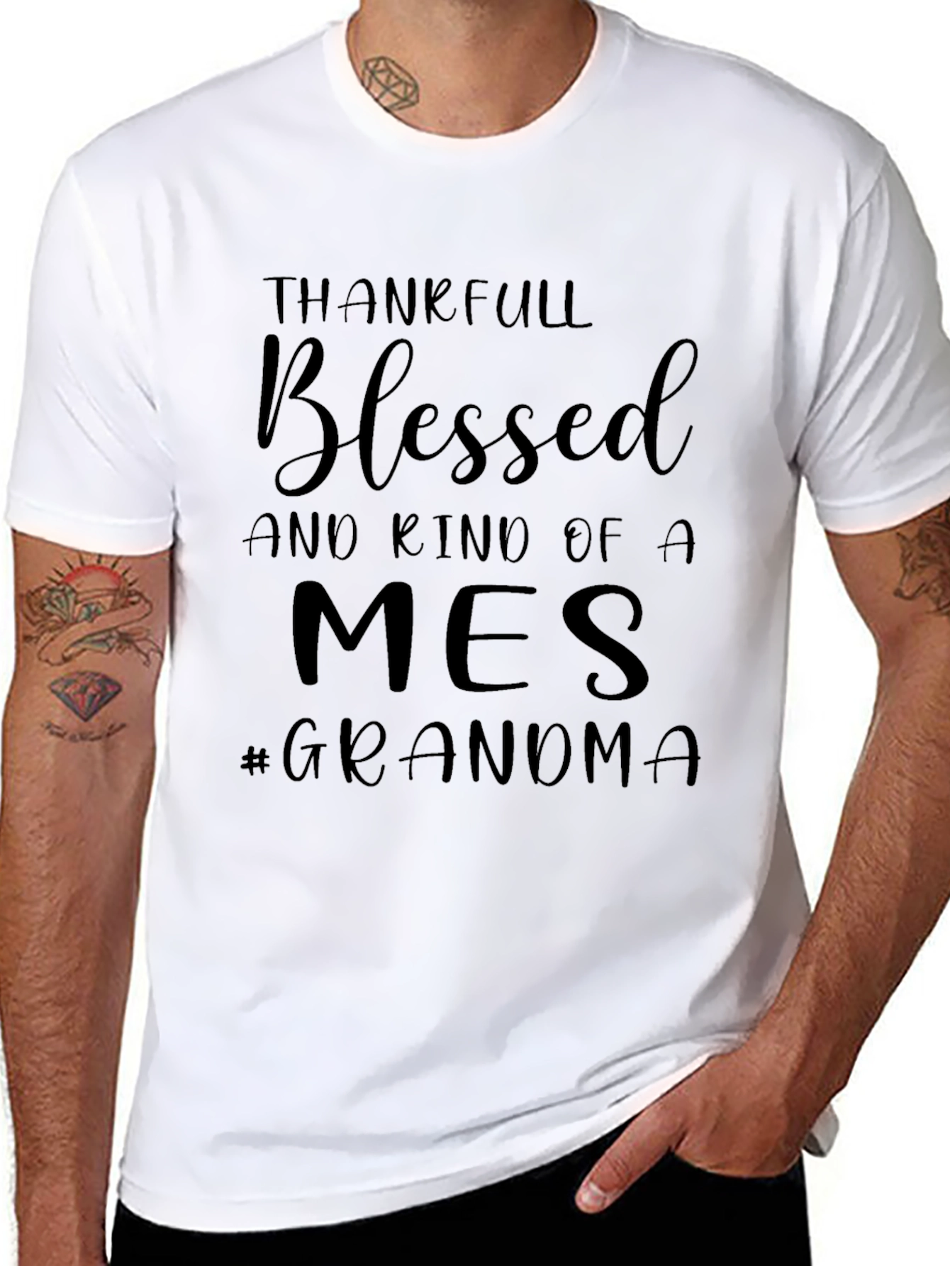 Thankful Blessed Grandma T-Shirt