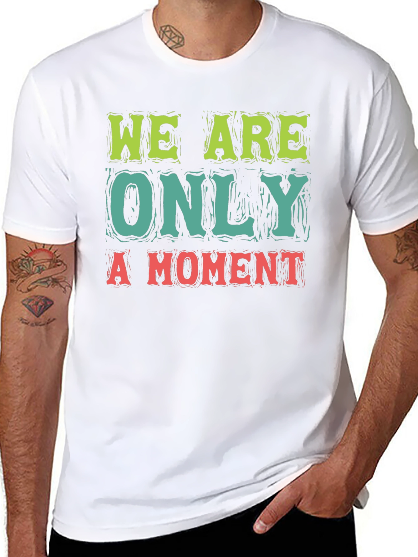 We Are Only A Moment Graphic Tee