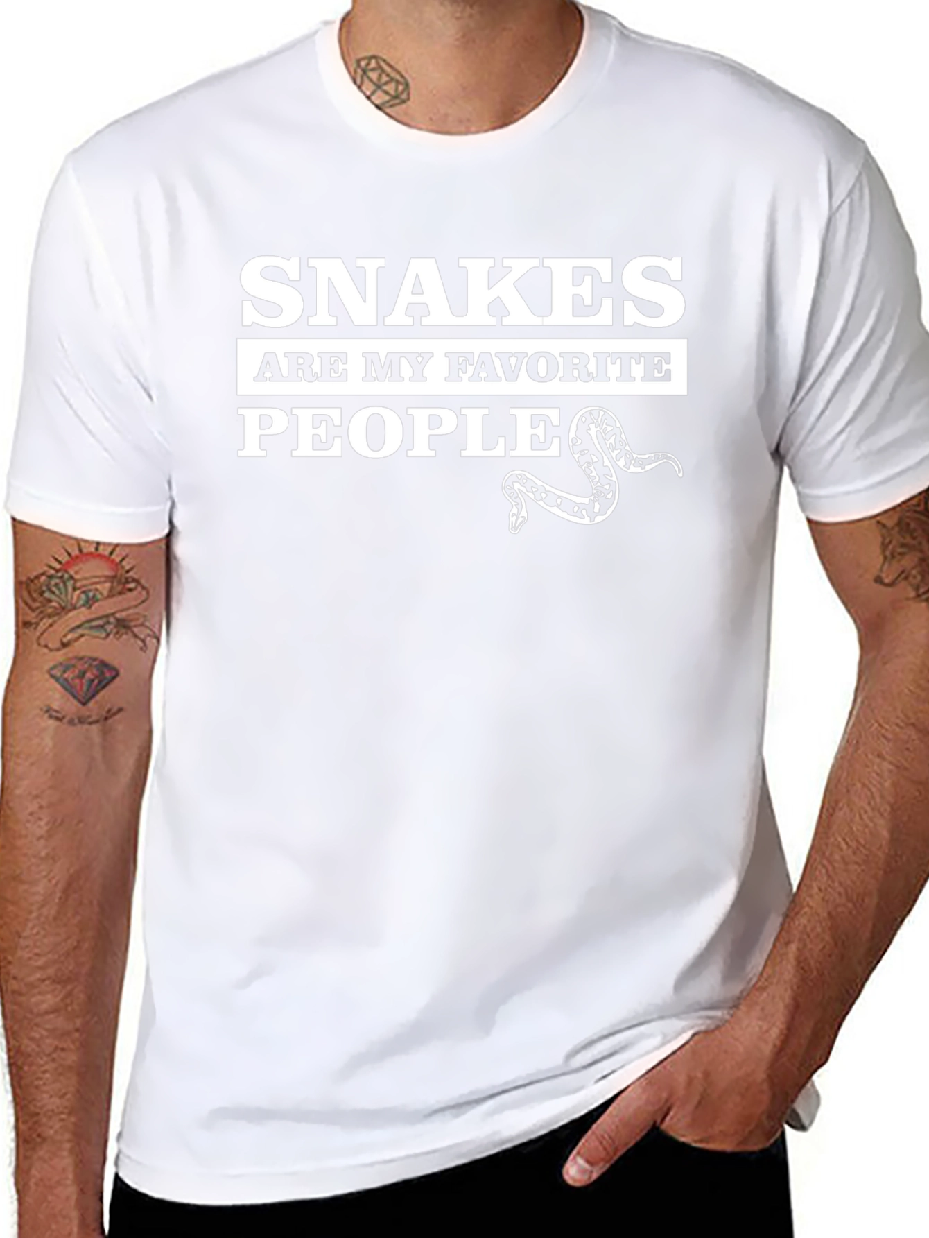Snakes Are My Favorite People T-Shirt