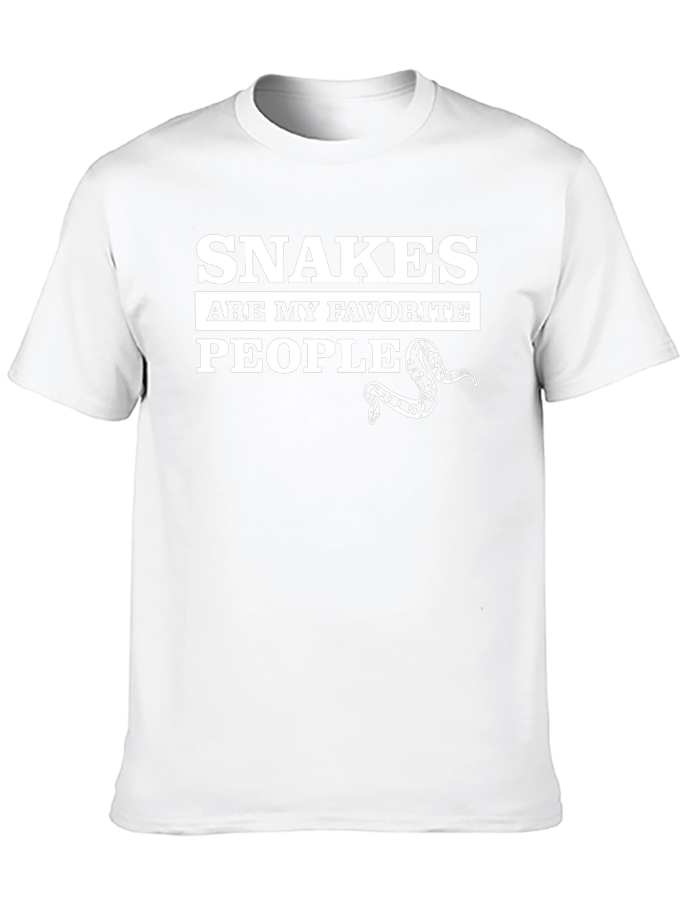 Snakes Are My Favorite People T-Shirt
