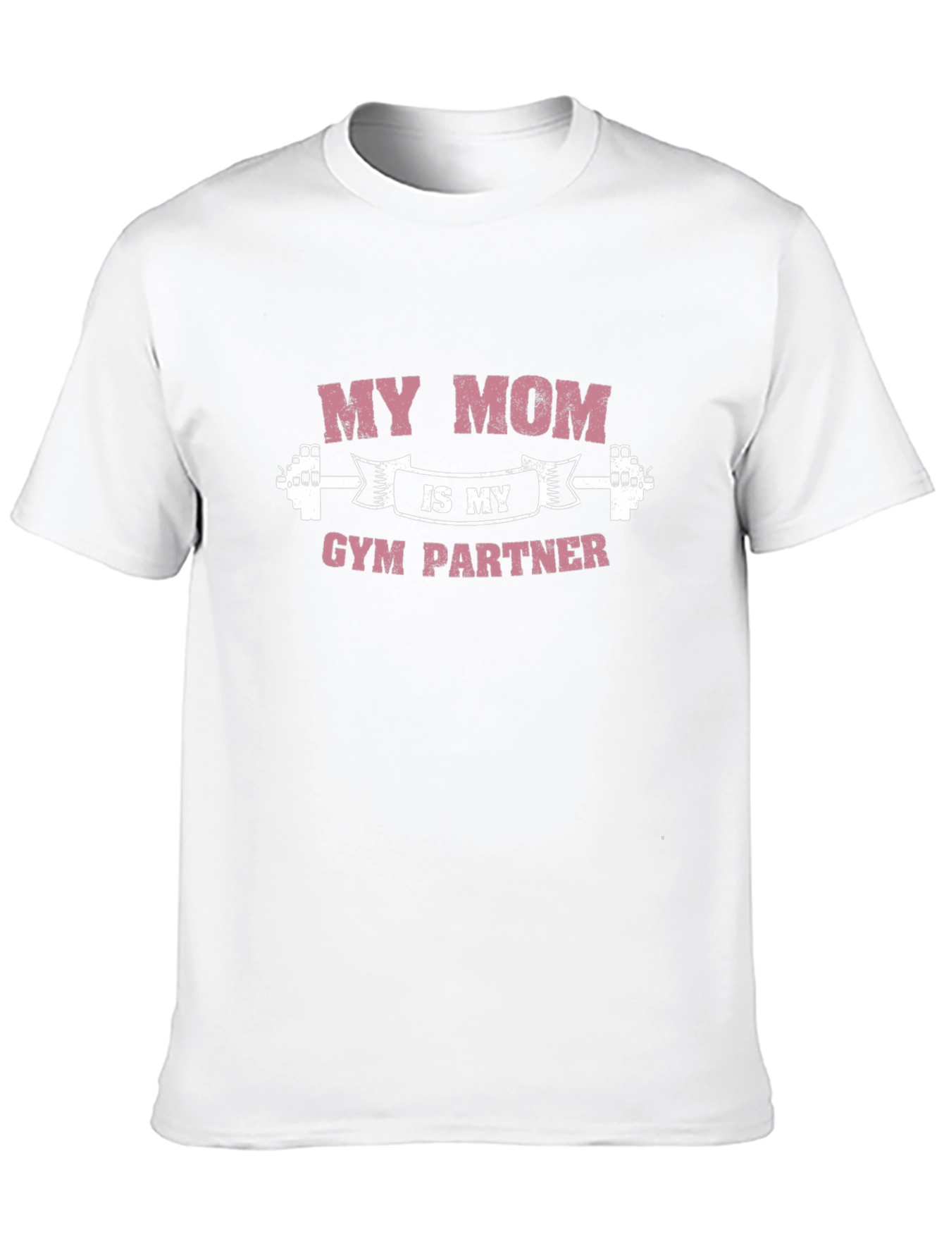 My Mom is My Gym Partner Graphic Tee