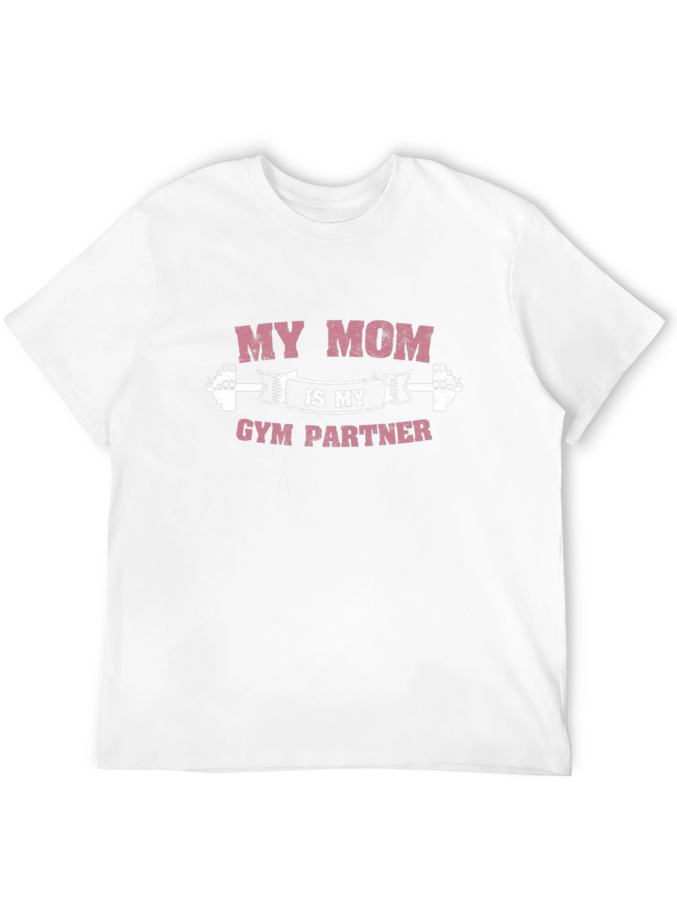 My Mom is My Gym Partner Graphic Tee