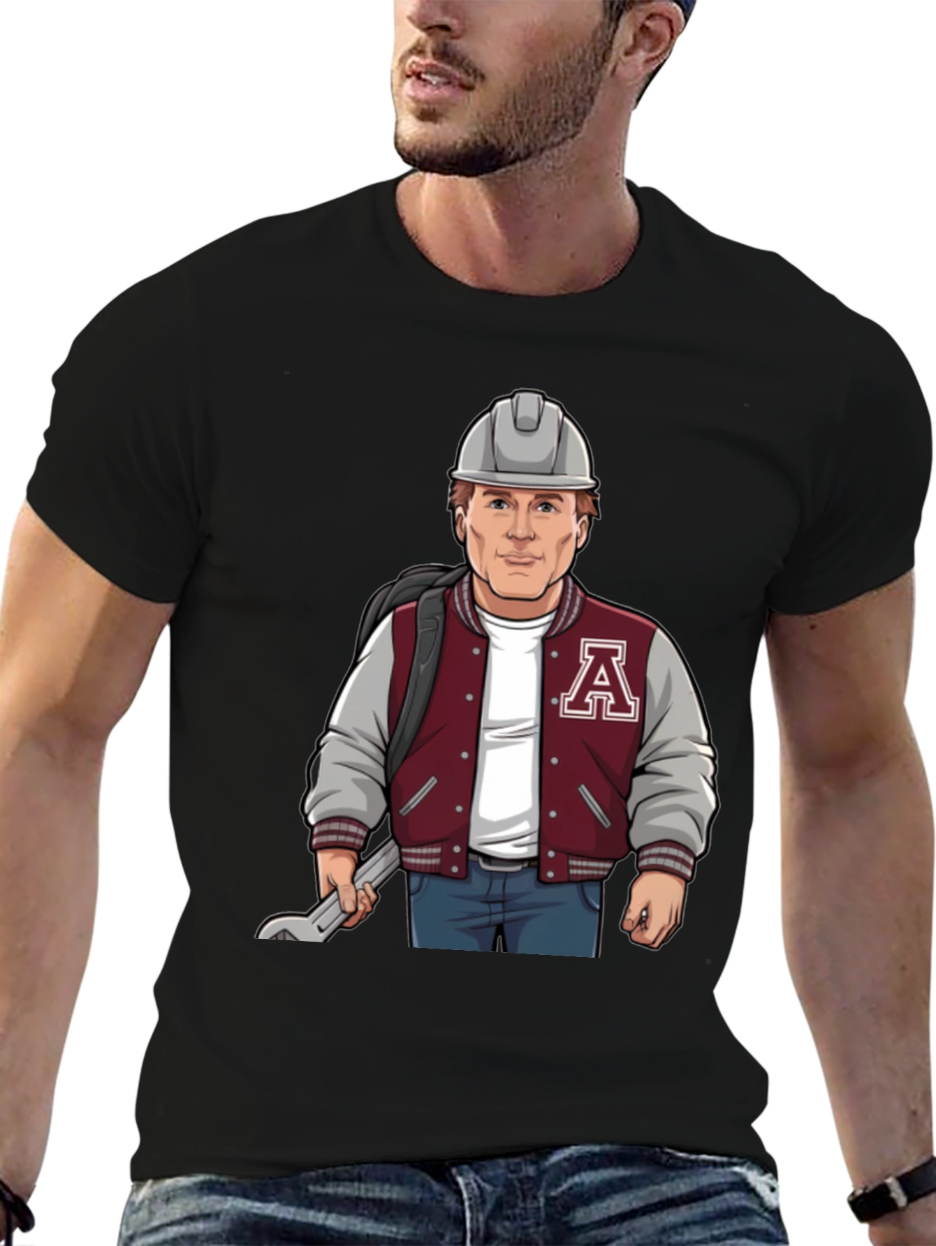 Construction Cartoon T-Shirt - Architect Apparel