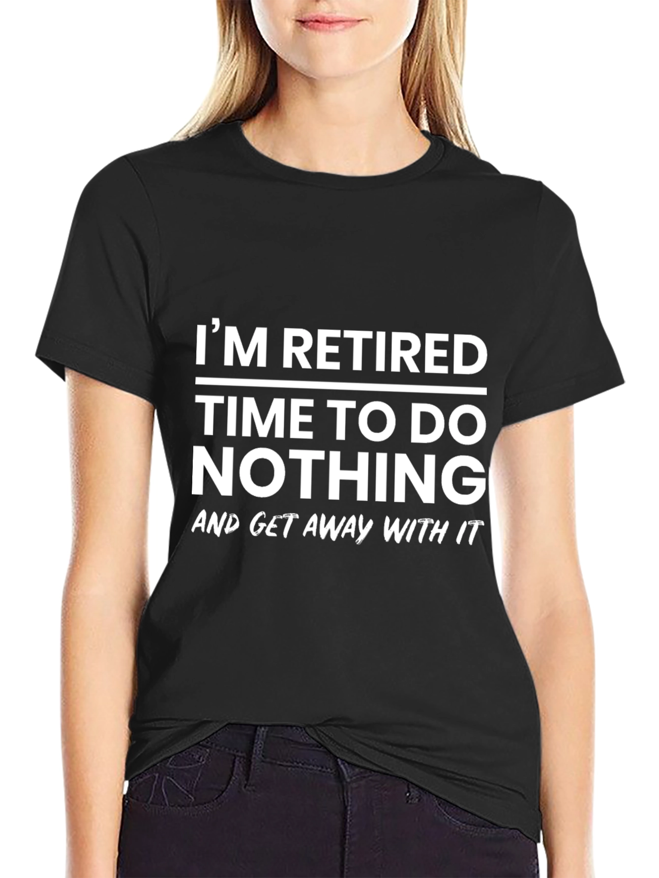 Retired T-Shirt - Time to Do Nothing Graphic Tee