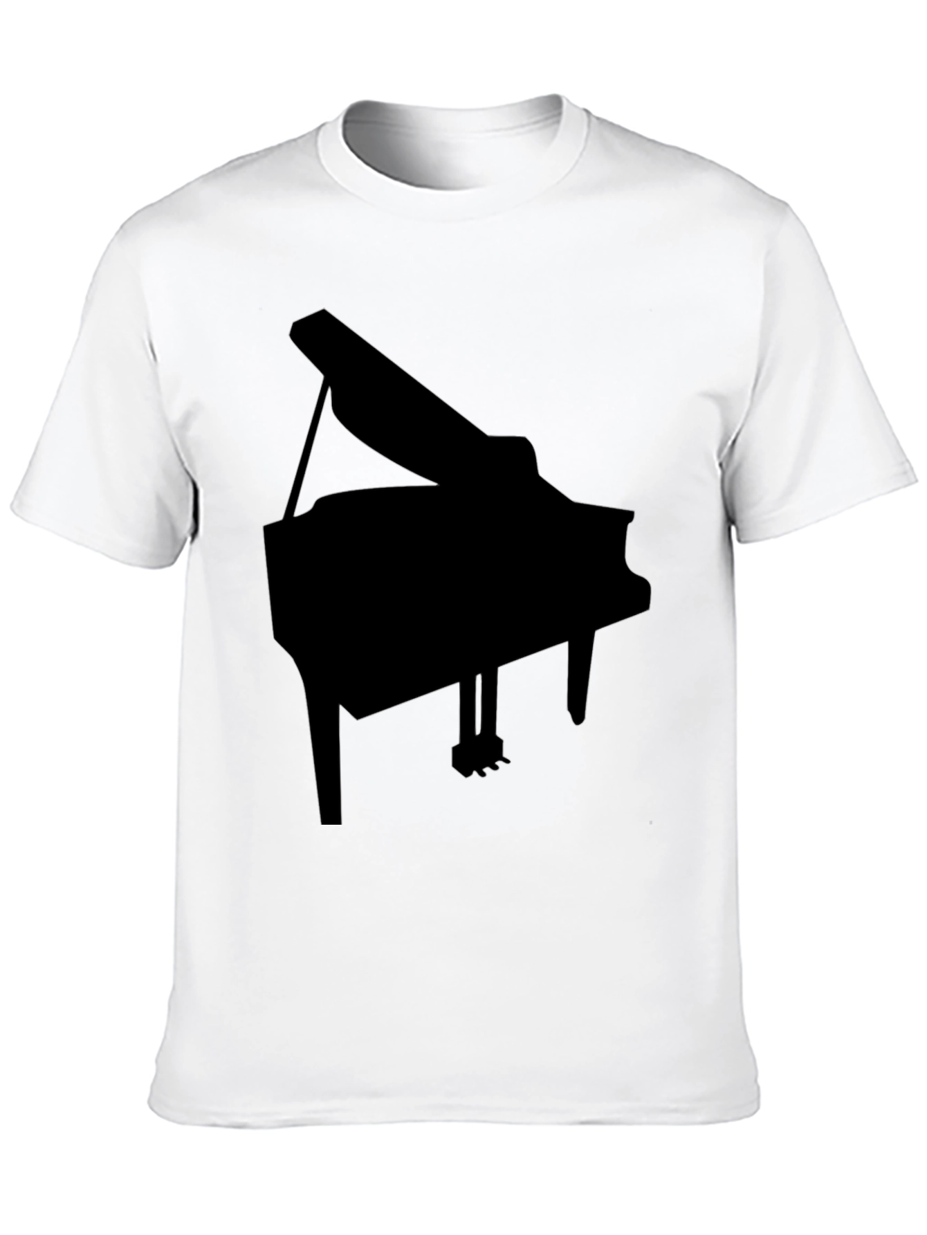 Grand Piano Graphic Tee - Black Classic Fit