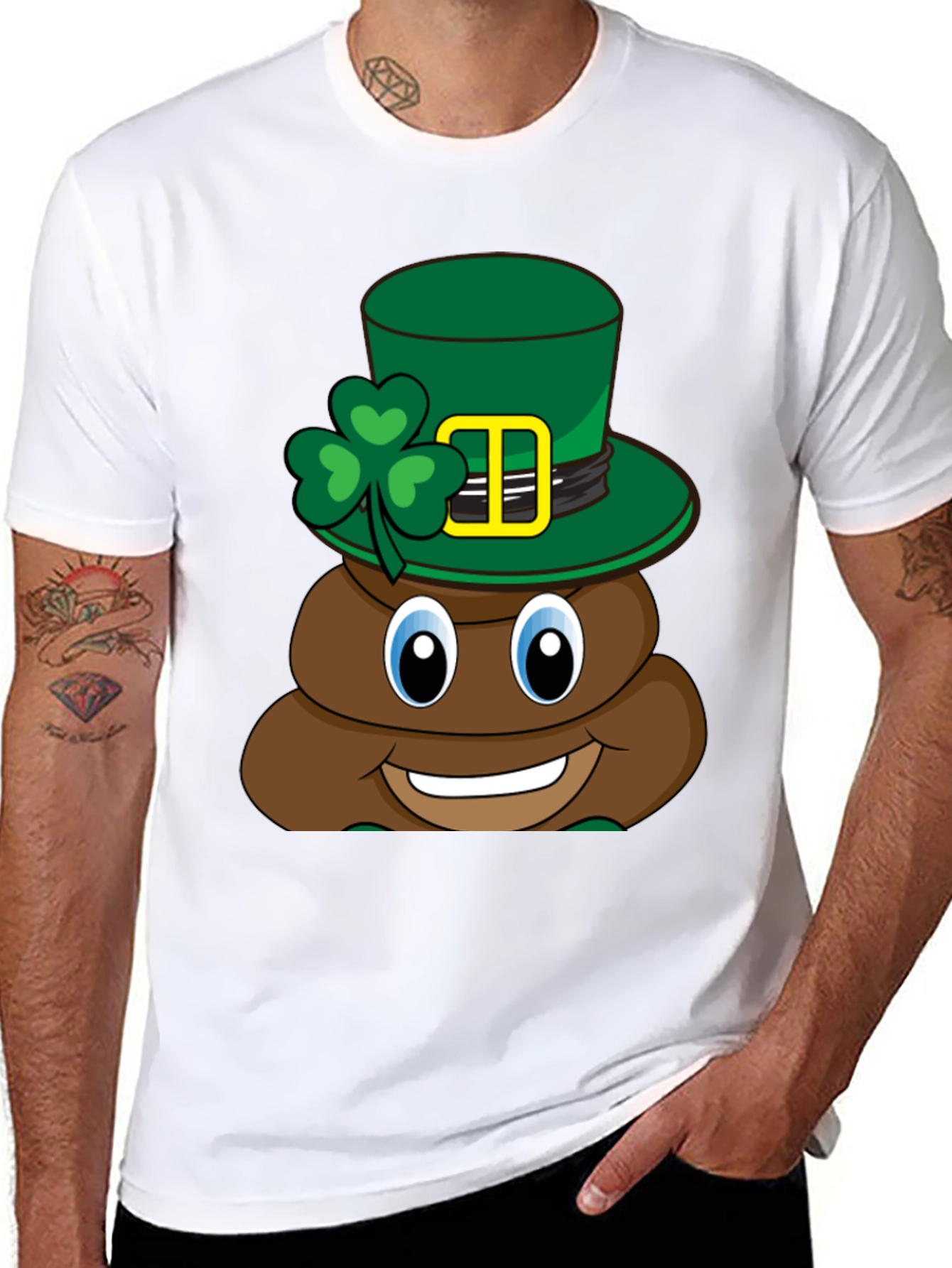 St Patricks Day Lucky Poop T-Shirt