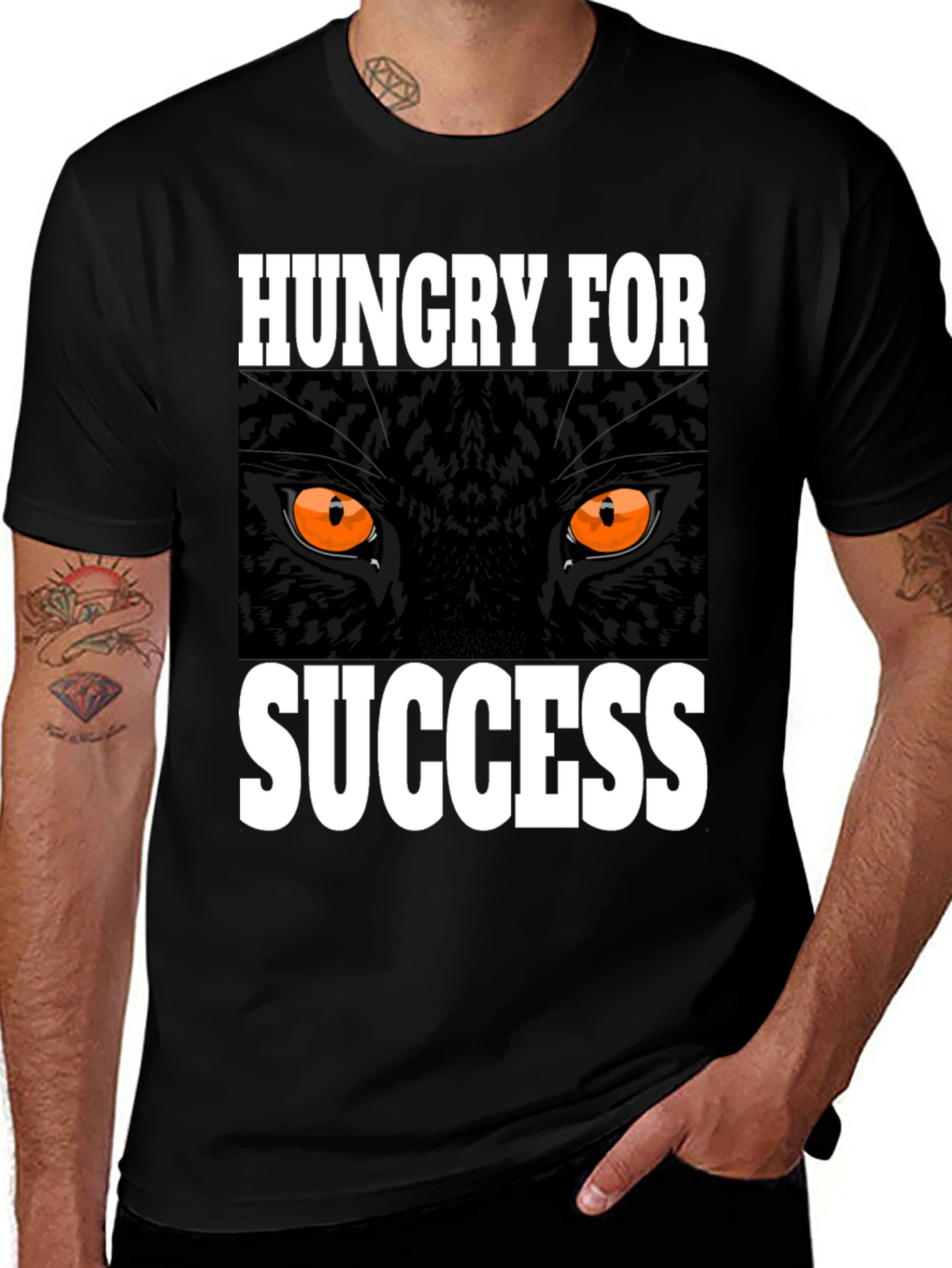 Hungry For Success Graphic T-Shirt