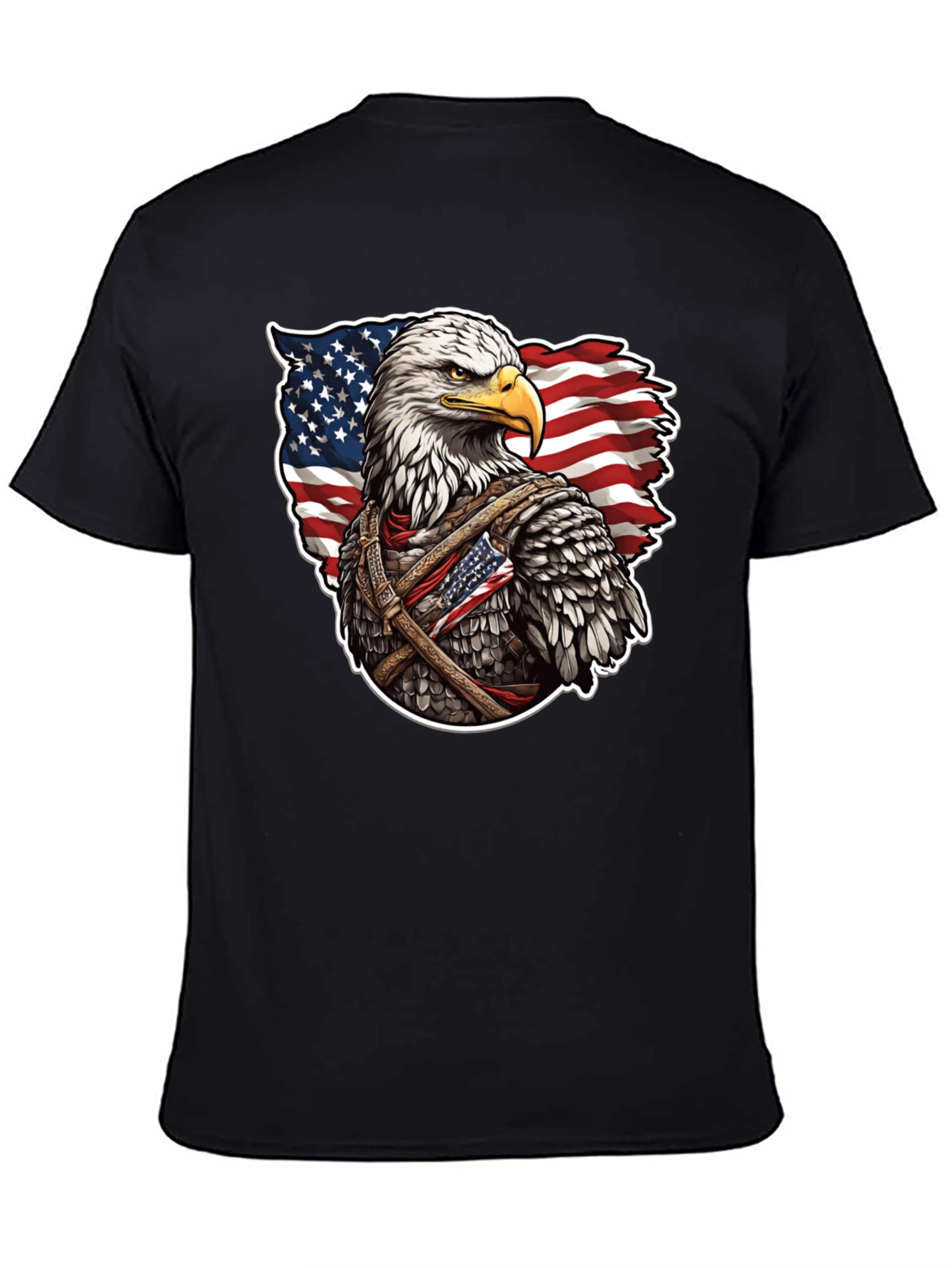 American Eagle Flag Graphic T-Shirt