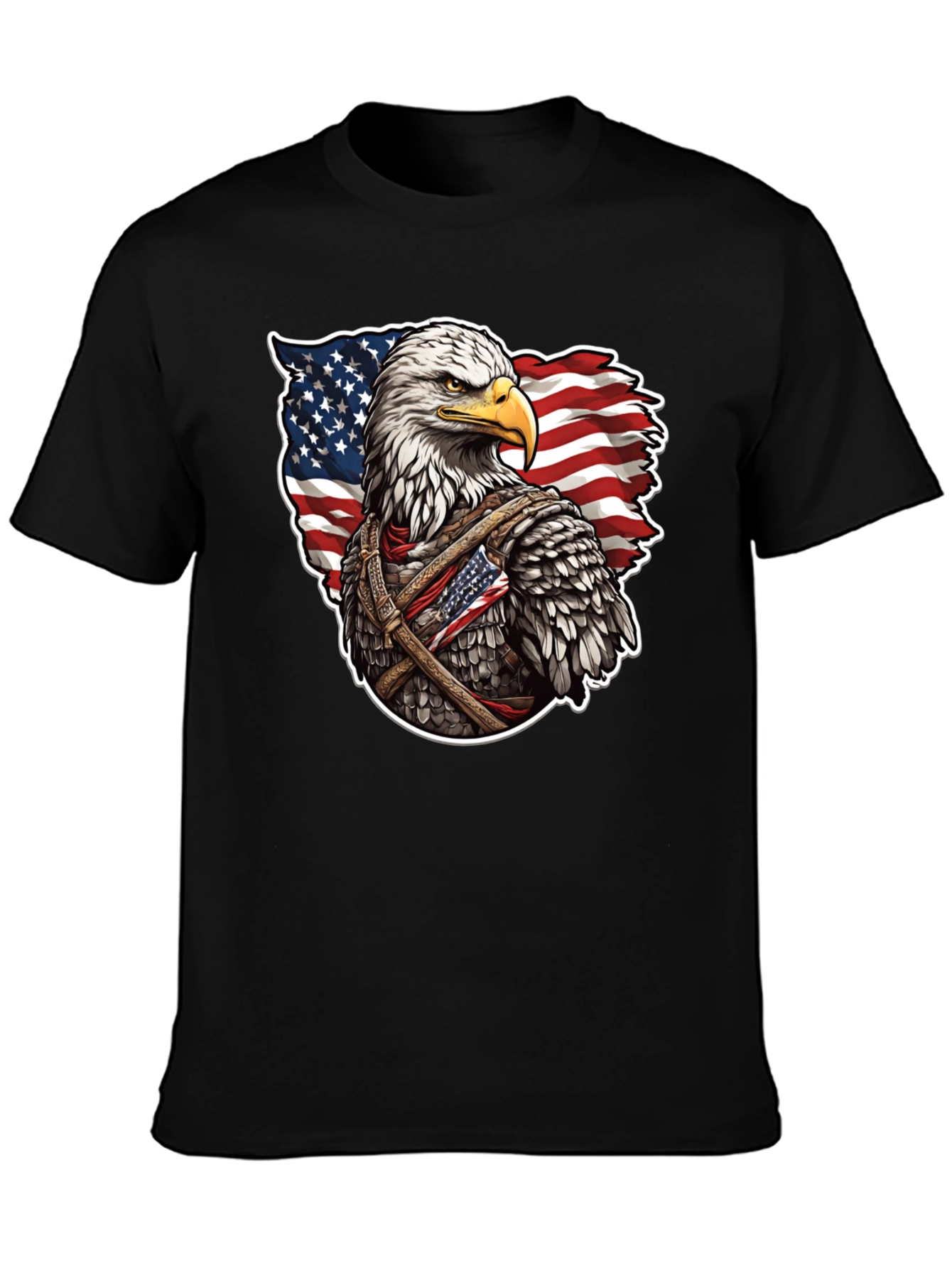 American Eagle Flag Graphic T-Shirt