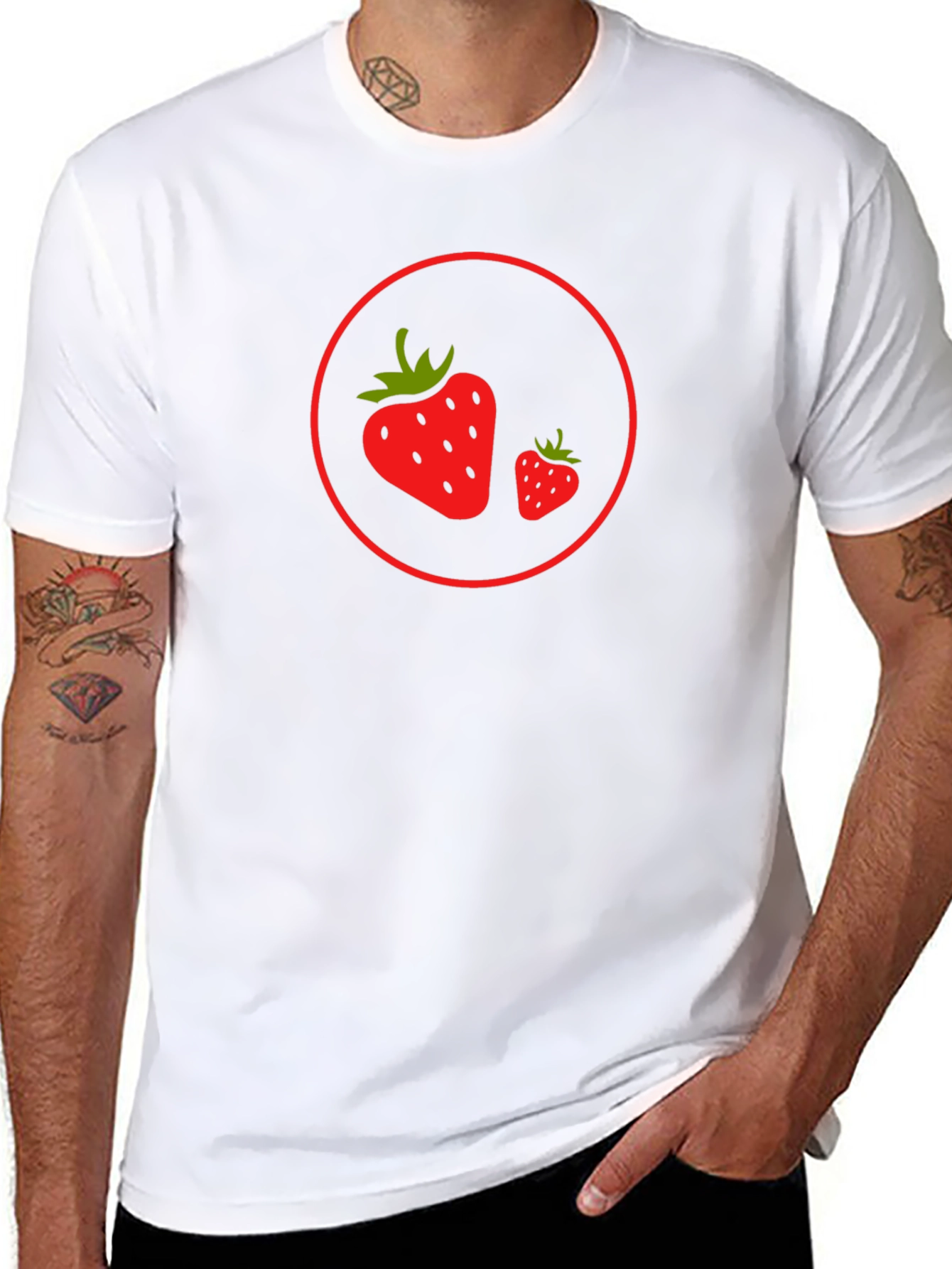 Strawberry Graphic T-Shirt