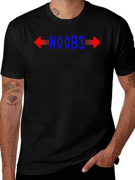 NOOBS Arrow T-Shirt Funny Gamer Shirt