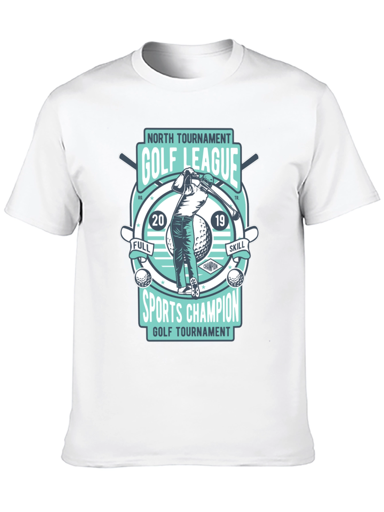 Golf League T-Shirt - North Tournament Champion Tee