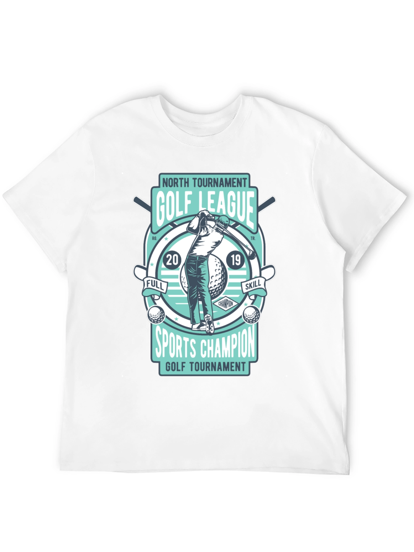 Golf League T-Shirt - North Tournament Champion Tee