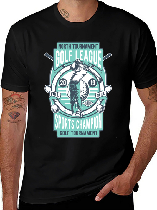 Golf League T-Shirt - North Tournament Champion Tee