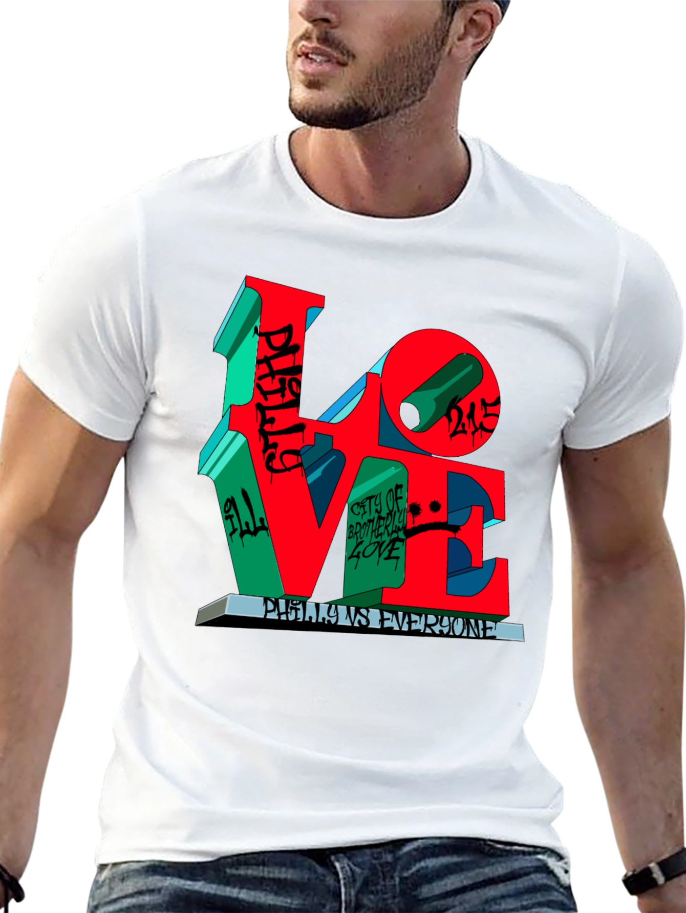 Philly vs Everyone Graphic T-Shirt