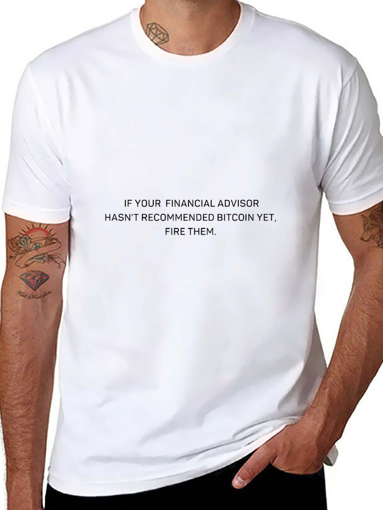 Bitcoin Financial Advisor T-Shirt