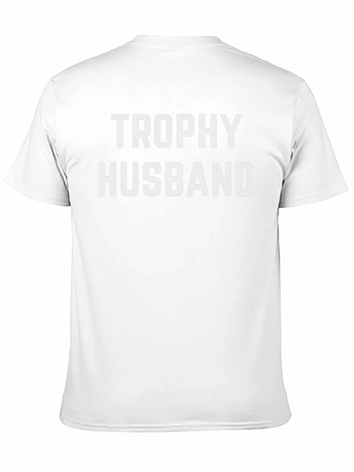 Trophy Husband Black Graphic T-Shirt