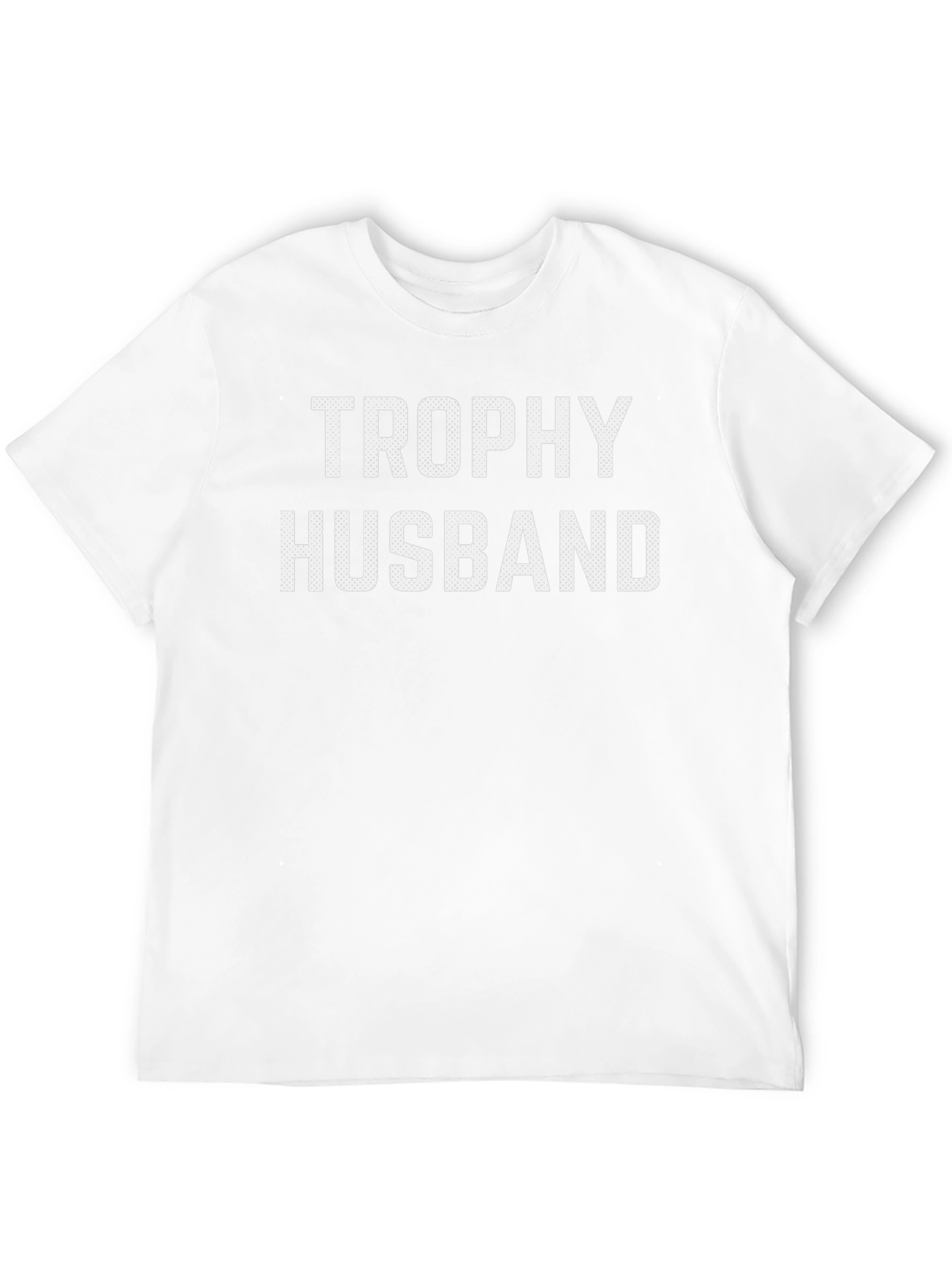 Trophy Husband Black Graphic T-Shirt