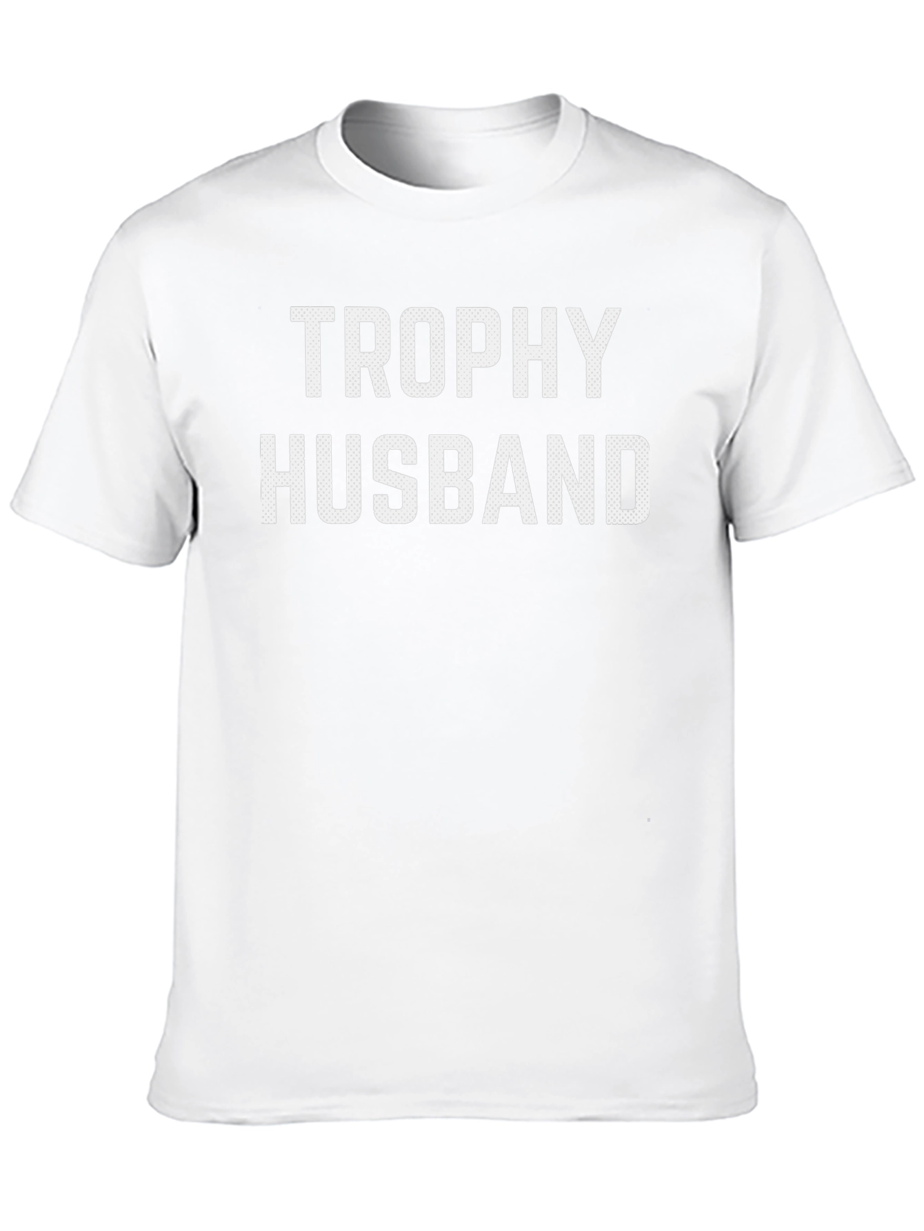 Trophy Husband Black Graphic T-Shirt
