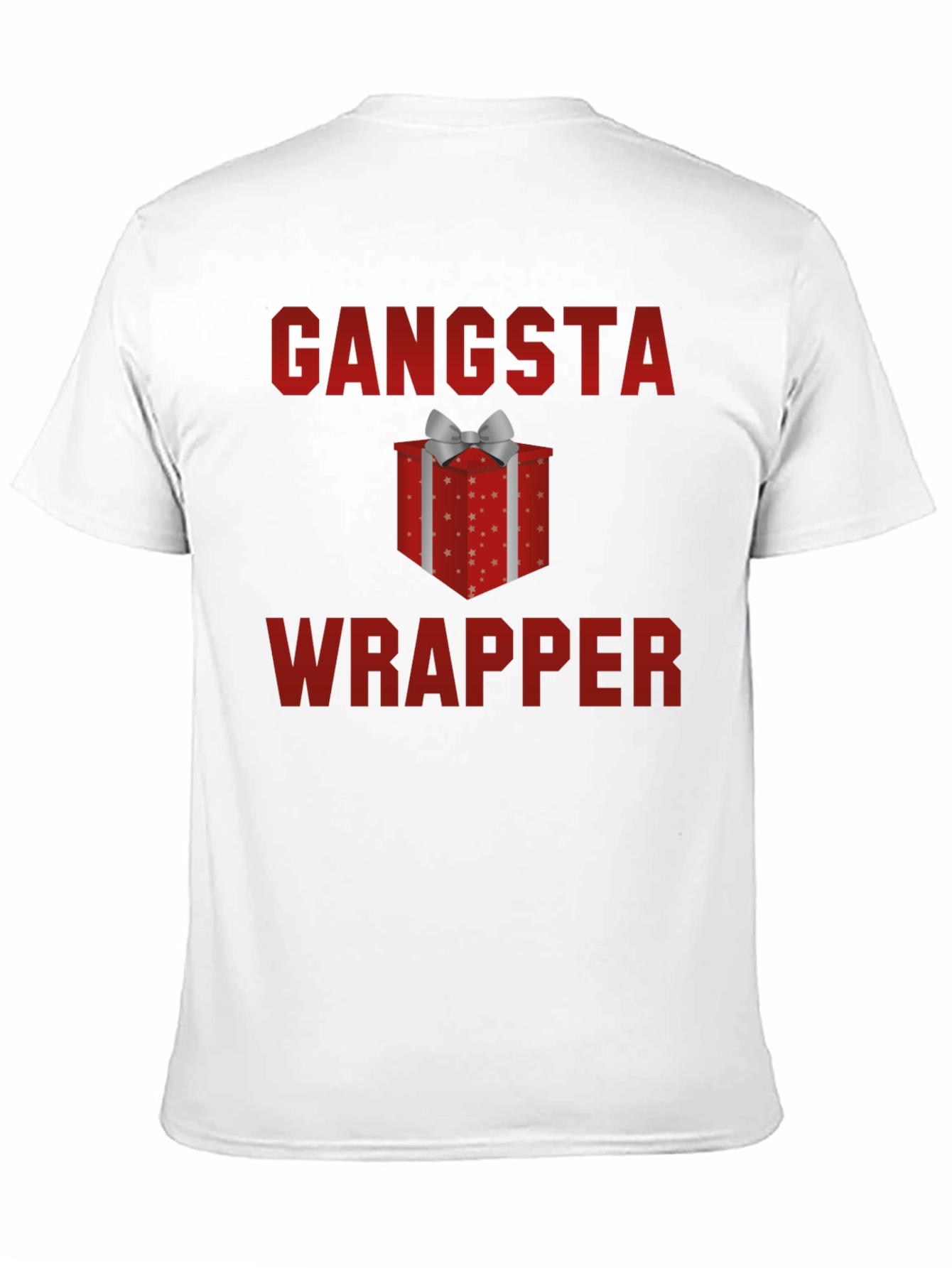 Gangsta Wrapper Funny Holiday T-Shirt