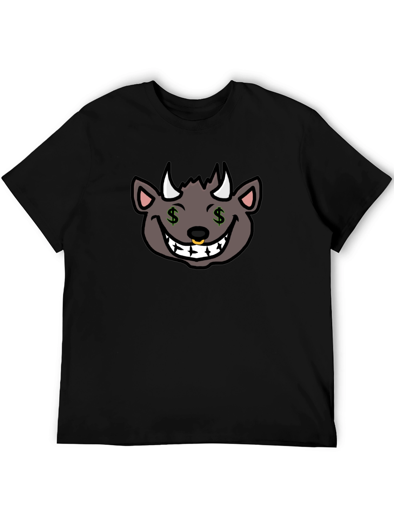 Funny Money Devil Graphic T-Shirt