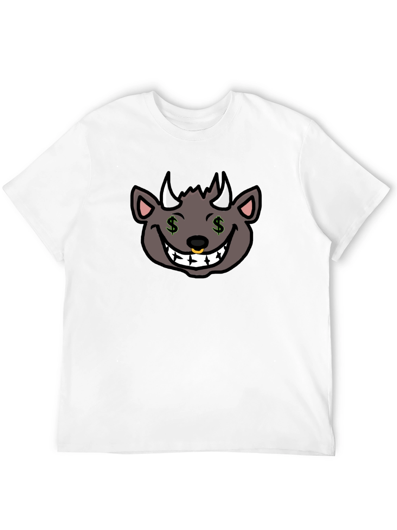 Funny Money Devil Graphic T-Shirt