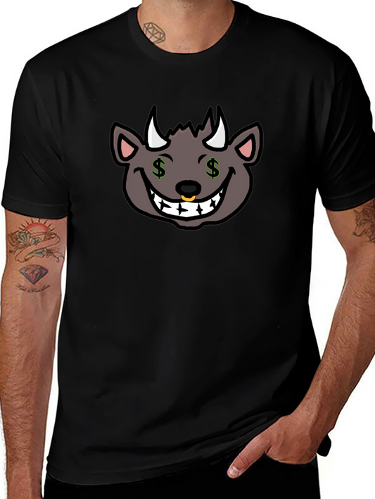 Funny Money Devil Graphic T-Shirt