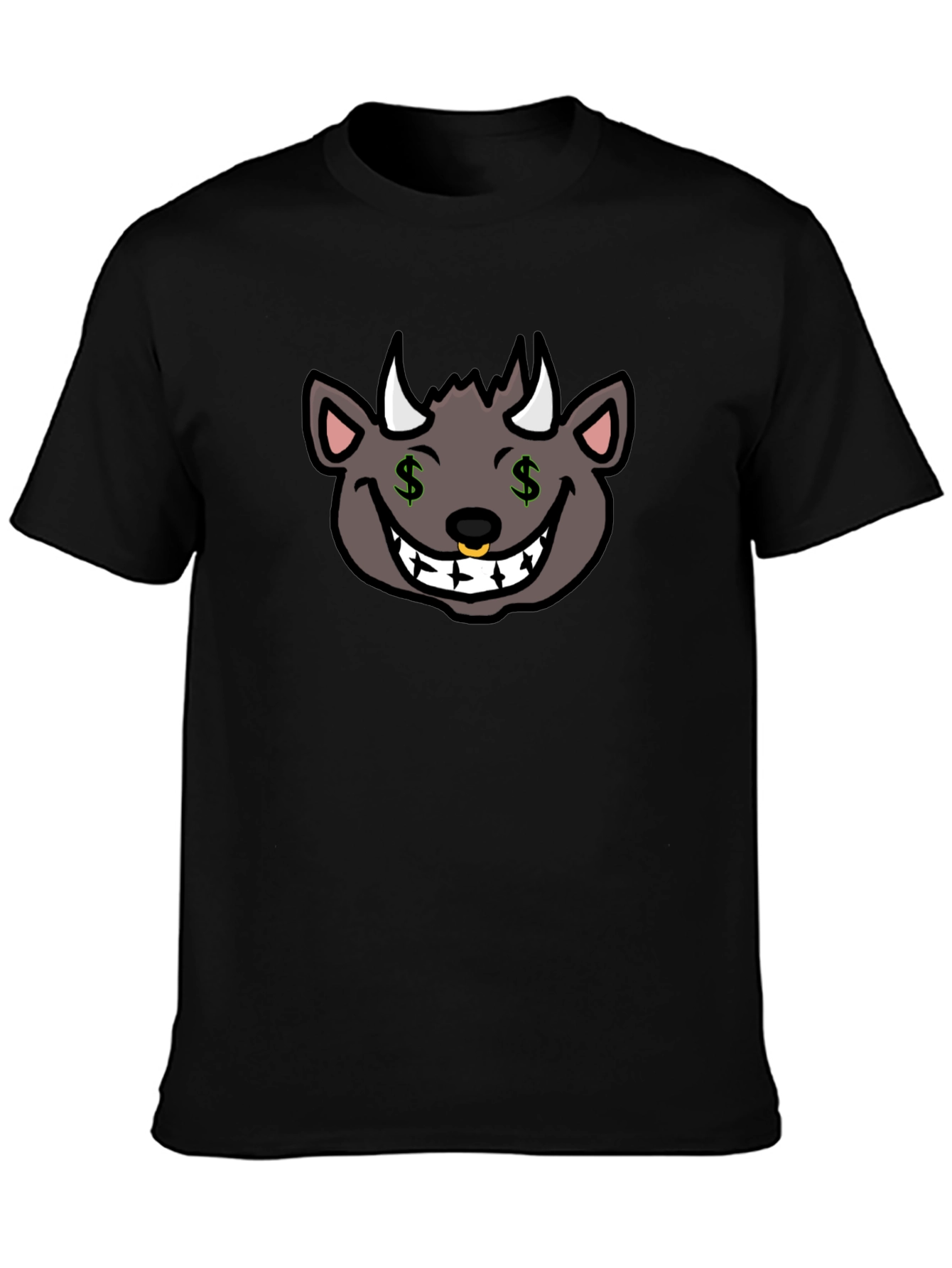 Funny Money Devil Graphic T-Shirt