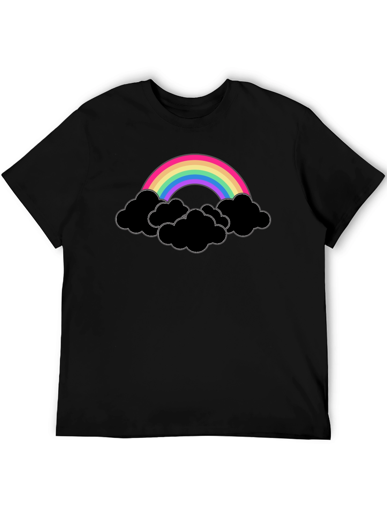 Rainbow and Clouds Graphic Tee