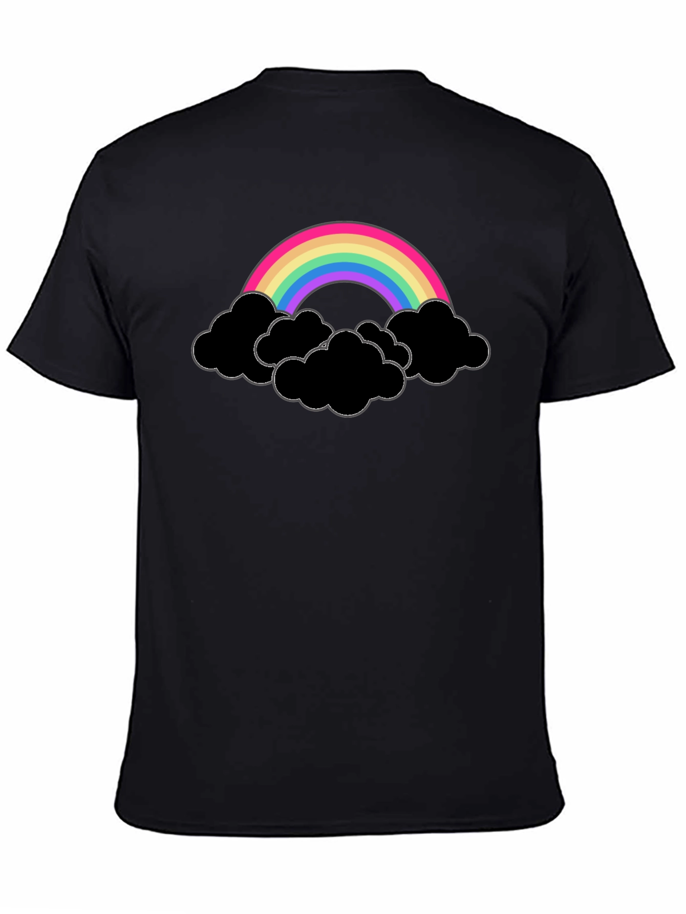 Rainbow and Clouds Graphic Tee
