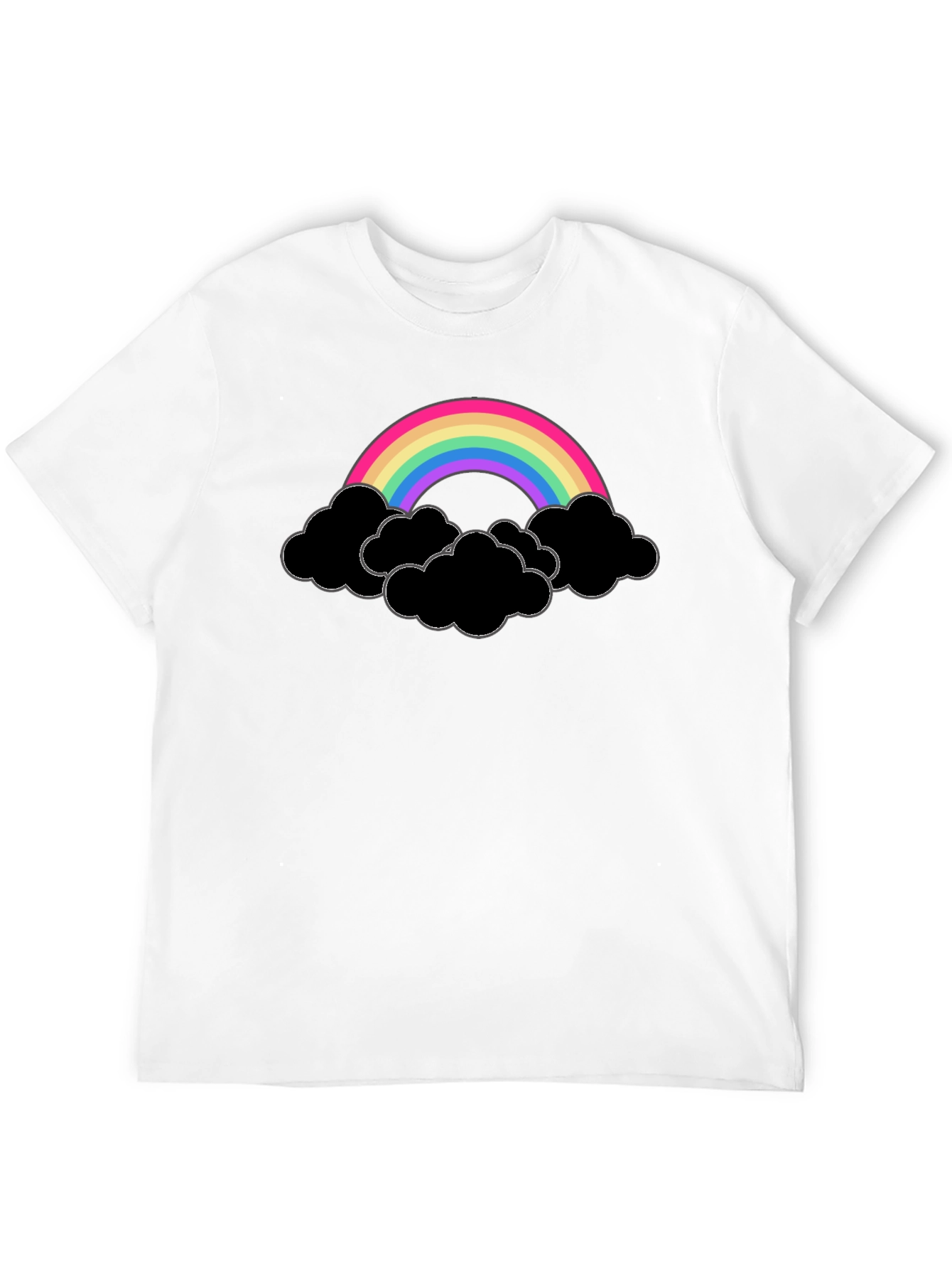 Rainbow and Clouds Graphic Tee