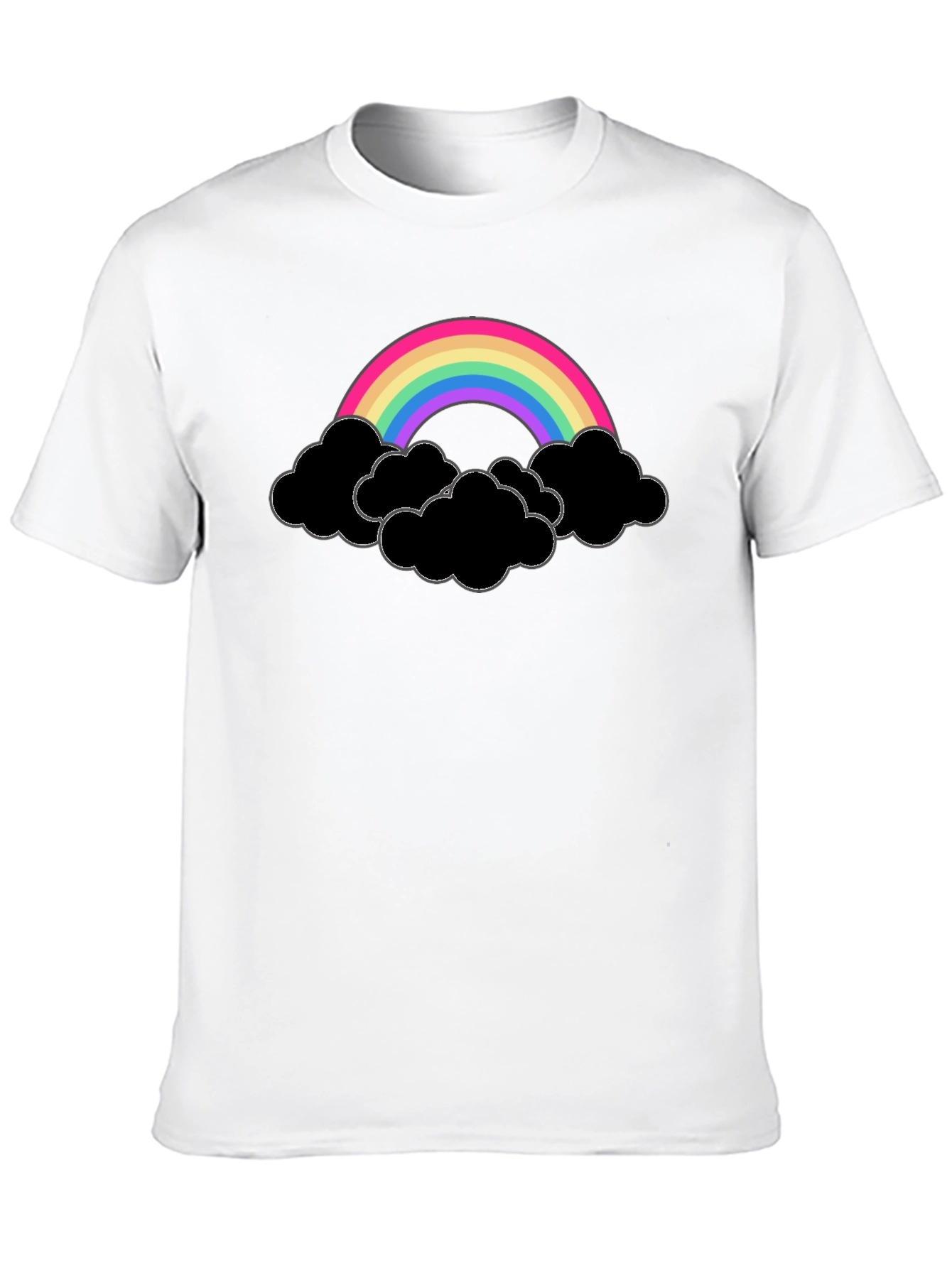 Rainbow and Clouds Graphic Tee