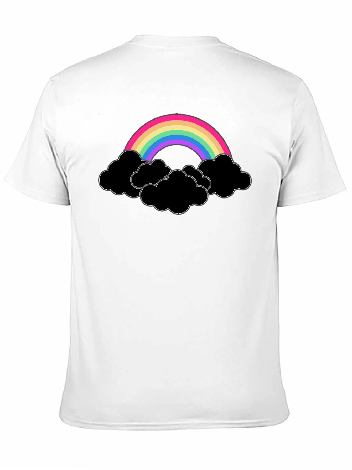Rainbow and Clouds Graphic Tee