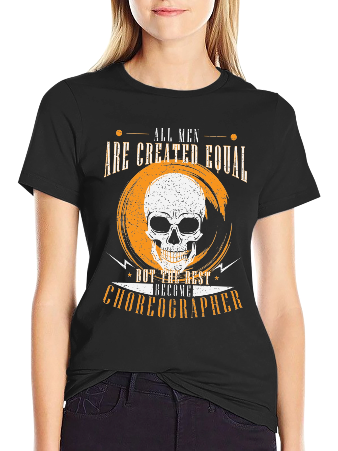 Choreographer Skull Graphic T-Shirt